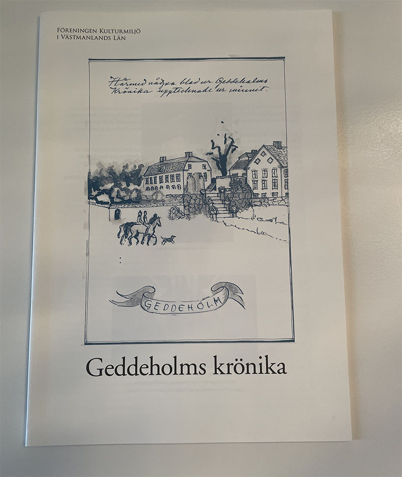 Geddeholms krönika